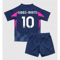 Nottingham Forest Morgan Gibbs-White #10 Auswärts Trikotsatz Kinder 2024-25 Kurzarm (+ Kurze Hosen)